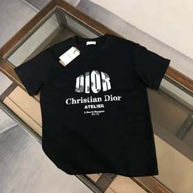 Dior Simple logo print T-shirt（10 styles)-1725