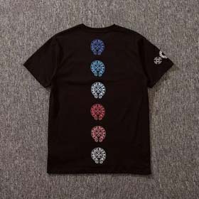 Chrome Hearts CH Horseshoe cross short-sleeved printed T-shirt（13 styles)-1867